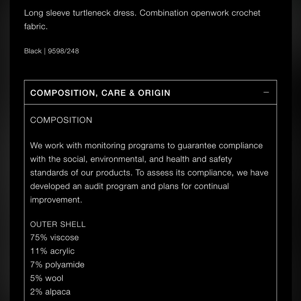 Zara long crocheted dress limited edition handcrafted - Picture 11 of 13